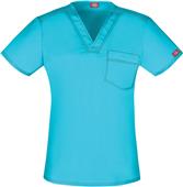Dickies Unisex Fit V-Neck Scrub Top Dickies Unisex Fit V-Neck Scrub Top
