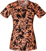 Dickies Women's Contemporary Fit V-Neck Scrub Tops Dickies Women's Contemporary Fit V-Neck Scrub Tops