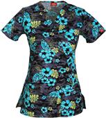 Dickies Women's Contemporary Fit V-Neck Scrub Tops Dickies Women's Contemporary Fit V-Neck Scrub Tops
