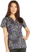 Dickies Women's Contemporary Fit V-Neck Scrub Tops Dickies Women's Contemporary Fit V-Neck Scrub Tops