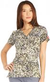 Dickies Women's Xtreme Stretch Mock Wrap Scrub Top Dickies Women's Xtreme Stretch Mock Wrap Scrub Top