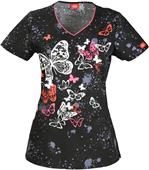 Dickies Women's Contemporary Fit V-Neck Scrub Top Dickies Women's Contemporary Fit V-Neck Scrub Top