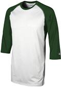 Champion Adult Youth 3/4 Baseball T-Shirt Champion Adult Youth 3/4 Baseball T-Shirt