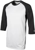 Champion Adult Youth 3/4 Baseball T-Shirt Champion Adult Youth 3/4 Baseball T-Shirt