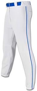 WHITE W/ROYAL PIPING