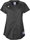 Champion Womens Full Button Softball Jersey Champion Womens Full Button Softball Jersey