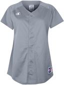 Champion Womens Full Button Softball Jersey Champion Womens Full Button Softball Jersey