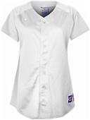 Champion Womens Full Button Softball Jersey Champion Womens Full Button Softball Jersey