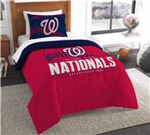 Northwest MLB Nationals Twin Comforter & Sham Northwest MLB Nationals Twin Comforter & Sham