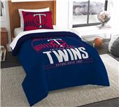 Northwest MLB Twins Twin Comforter & Sham Northwest MLB Twins Twin Comforter & Sham