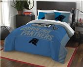 Northwest NFL Panthers Full/Queen Comforter/Shams Northwest NFL Panthers Full/Queen Comforter/Shams