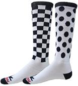 Red Lion Check Dots Over-The-Calf Socks CO Red Lion Check Dots Over-The-Calf Socks CO