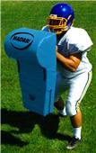 Hadar Football Contoured Blocking Shield Round Top Hadar Football Contoured Blocking Shield Round Top