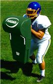 Hadar Football Contoured Blocking Shield Round Top Hadar Football Contoured Blocking Shield Round Top