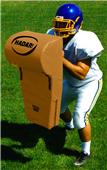 Hadar Football Contoured Blocking Shield Round Top Hadar Football Contoured Blocking Shield Round Top