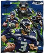 Northwest NFL Seahawks Players HD Silk Touch Throw Northwest NFL Seahawks Players HD Silk Touch Throw
