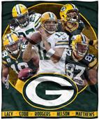 Northwest NFL Packers Players HD Silk Touch Throw Northwest NFL Packers Players HD Silk Touch Throw