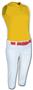 Youth 2 Button Sleeveless Softball Jersey Closeout