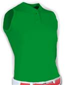 Youth 2 Button Sleeveless Softball Jersey-Closeout