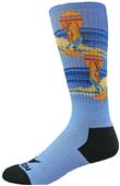Red Lion Sublimated Hot Dog Surfer Crew Socks Red Lion Sublimated Hot Dog Surfer Crew Socks