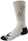 Red Lion Sublimated Safe With Me Crew Socks Red Lion Sublimated Safe With Me Crew Socks