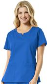 Carhartt Women's Mock Wrap Notch Neck Scrub Top Carhartt Women's Mock Wrap Notch Neck Scrub Top