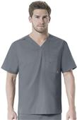 Carhartt Mens V-Neck Multi-Pocket Scrub Top Carhartt Mens V-Neck Multi-Pocket Scrub Top