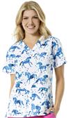 Carhartt Women's V-Neck Print Scrub Top Carhartt Women's V-Neck Print Scrub Top