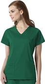 WonderWink NEXT Womens Charlotte V-Neck Scrub Top WonderWink NEXT Womens Charlotte V-Neck Scrub Top