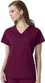 WonderWink NEXT Womens Charlotte V-Neck Scrub Top WonderWink NEXT Womens Charlotte V-Neck Scrub Top