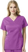 WonderWink Womens NEXT Elizabeth Mock Wrap Top WonderWink Womens NEXT Elizabeth Mock Wrap Top