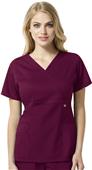 WonderWink NEXT Womens Elizabeth Mock Wrap Top WonderWink NEXT Womens Elizabeth Mock Wrap Top