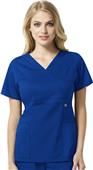 WonderWink NEXT Womens Elizabeth Mock Wrap Top WonderWink NEXT Womens Elizabeth Mock Wrap Top