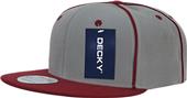 Decky Piped Crown Snapback Cap Decky Piped Crown Snapback Cap