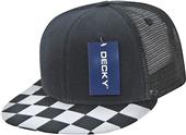 Decky Checkered Bill Trucker Cap Decky Checkered Bill Trucker Cap