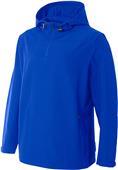 A4 Adult 1/4 Zip Force Windbreaker Jacket A4 Adult 1/4 Zip Force Windbreaker Jacket