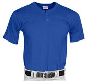 Champro Adult 2 Button Placket Baseball Jersey C/O