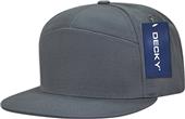 Decky 7 Panel Cotton Snapback Cap Decky 7 Panel Cotton Snapback Cap