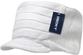 Decky Knitted Flat Top Cap w/ Visor Decky Knitted Flat Top Cap w/ Visor