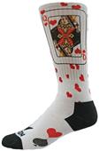Red Lion Queen Sublimated Crew Socks Red Lion Queen Sublimated Crew Socks
