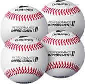 Champro 7.5" Precision Training Baseballs-Set of 4 Champro 7.5" Precision Training Baseballs-Set of 4