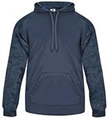 Badger Sport Adult Tonal Blend Fleece Hoodie Badger Sport Adult Tonal Blend Fleece Hoodie