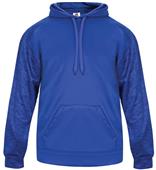 Badger Sport Adult Tonal Blend Fleece Hoodie Badger Sport Adult Tonal Blend Fleece Hoodie