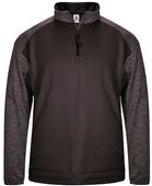 Badger Sport Adult Tonal Blend 1/4 Zip Fleece Badger Sport Adult Tonal Blend 1/4 Zip Fleece
