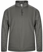 Badger Sport Adult Tonal Blend 1/4 Zip Fleece Badger Sport Adult Tonal Blend 1/4 Zip Fleece