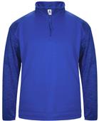 Badger Sport Adult Tonal Blend 1/4 Zip Fleece Badger Sport Adult Tonal Blend 1/4 Zip Fleece