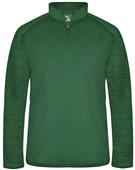 Badger Sport Adult Sport Tonal Blend 1/4 Zip Shirt Badger Sport Adult Sport Tonal Blend 1/4 Zip Shirt