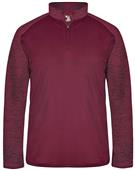 Badger Sport Adult Sport Tonal Blend 1/4 Zip Shirt Badger Sport Adult Sport Tonal Blend 1/4 Zip Shirt
