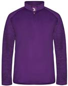 Badger Sport Adult Sport Tonal Blend 1/4 Zip Shirt Badger Sport Adult Sport Tonal Blend 1/4 Zip Shirt