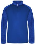 Badger Sport Adult Sport Tonal Blend 1/4 Zip Shirt Badger Sport Adult Sport Tonal Blend 1/4 Zip Shirt